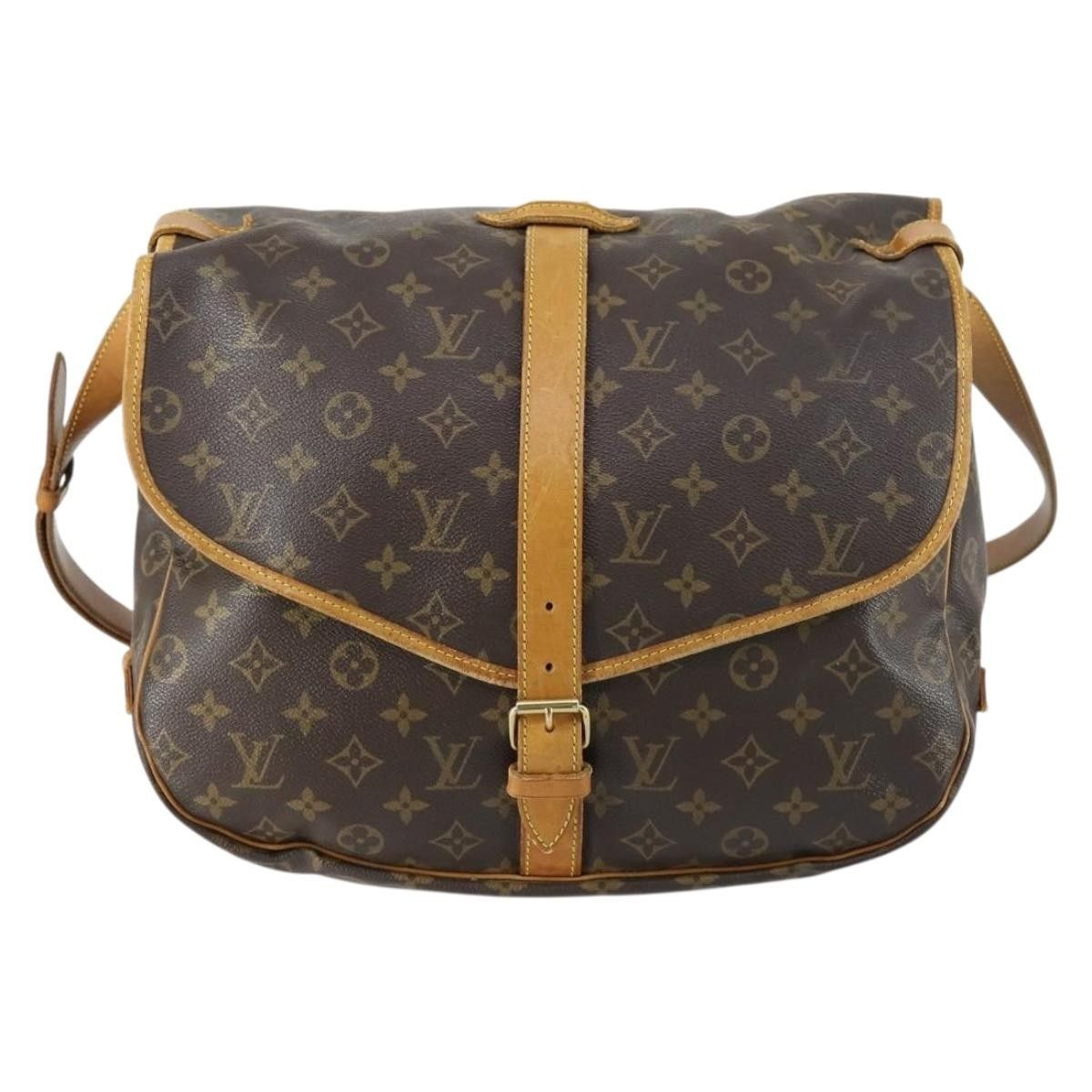 Louis Vuitton Louis Vuitton Saumur Handbag Monogram Canvas Size ONE SIZE - 17 Thumbnail