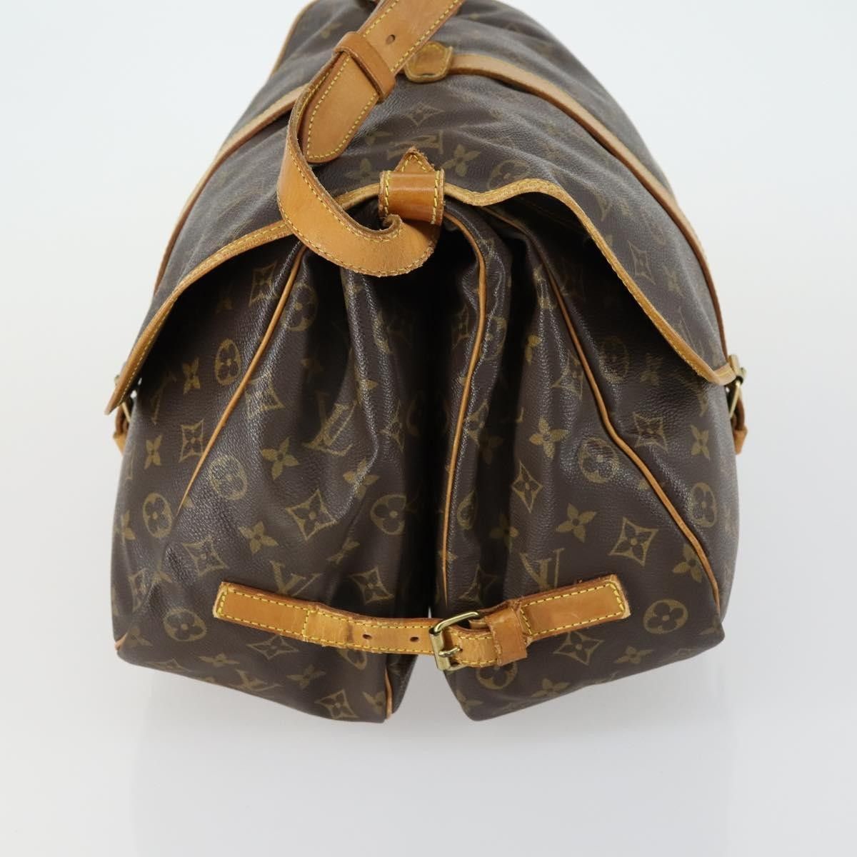 Louis Vuitton Louis Vuitton Saumur Handbag Monogram Canvas Size ONE SIZE - 4 Thumbnail