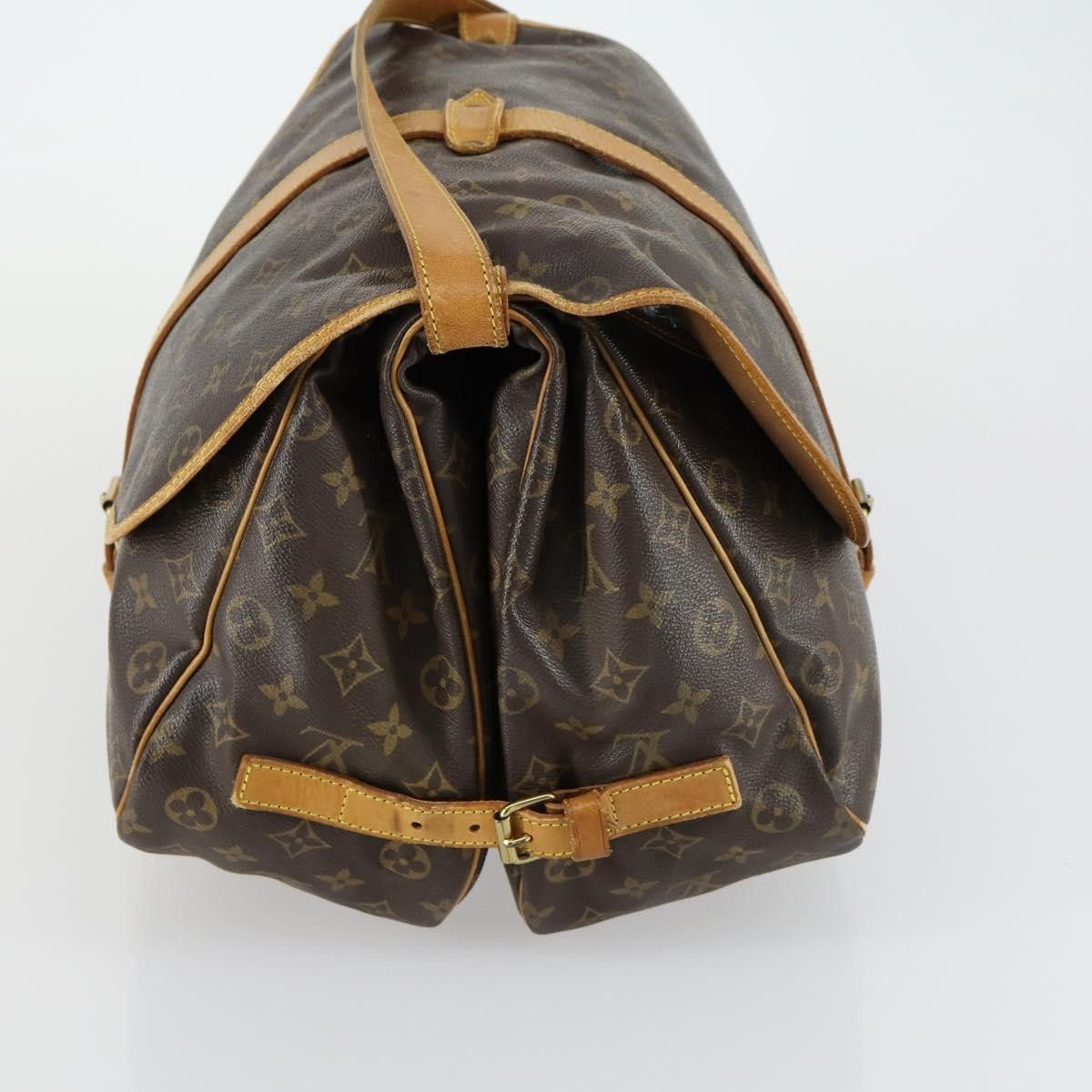 Louis Vuitton Louis Vuitton Saumur Handbag Monogram Canvas Size ONE SIZE - 3 Thumbnail