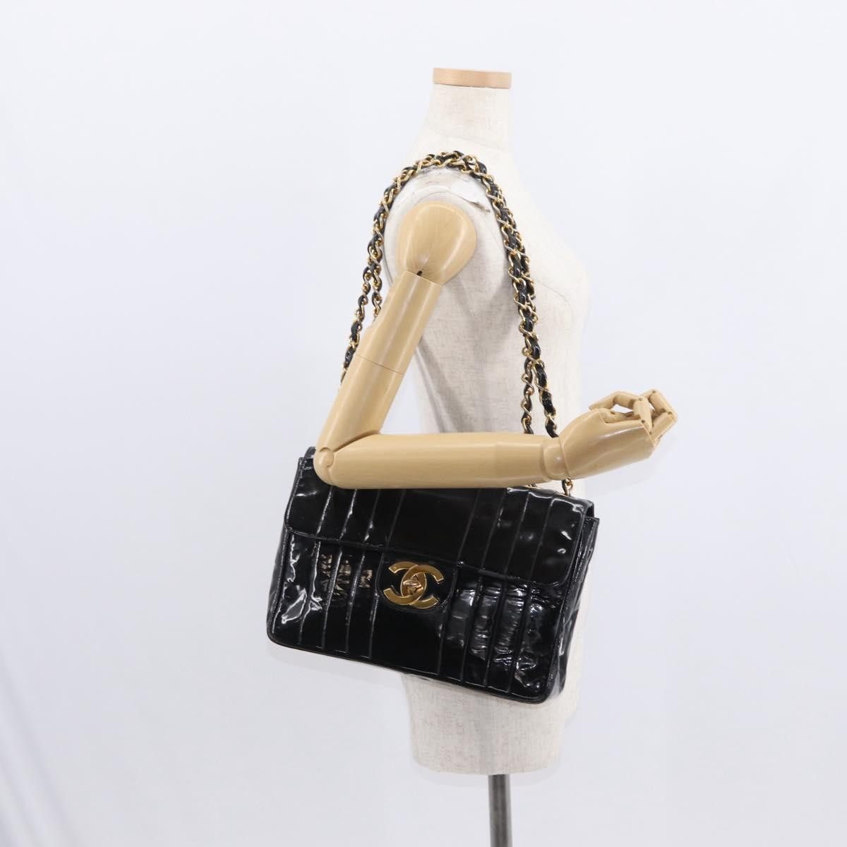 Chanel Chanel Vintage Classic Single Flap Bag Vertical Quilt Lambskin Size ONE SIZE - 16 Thumbnail