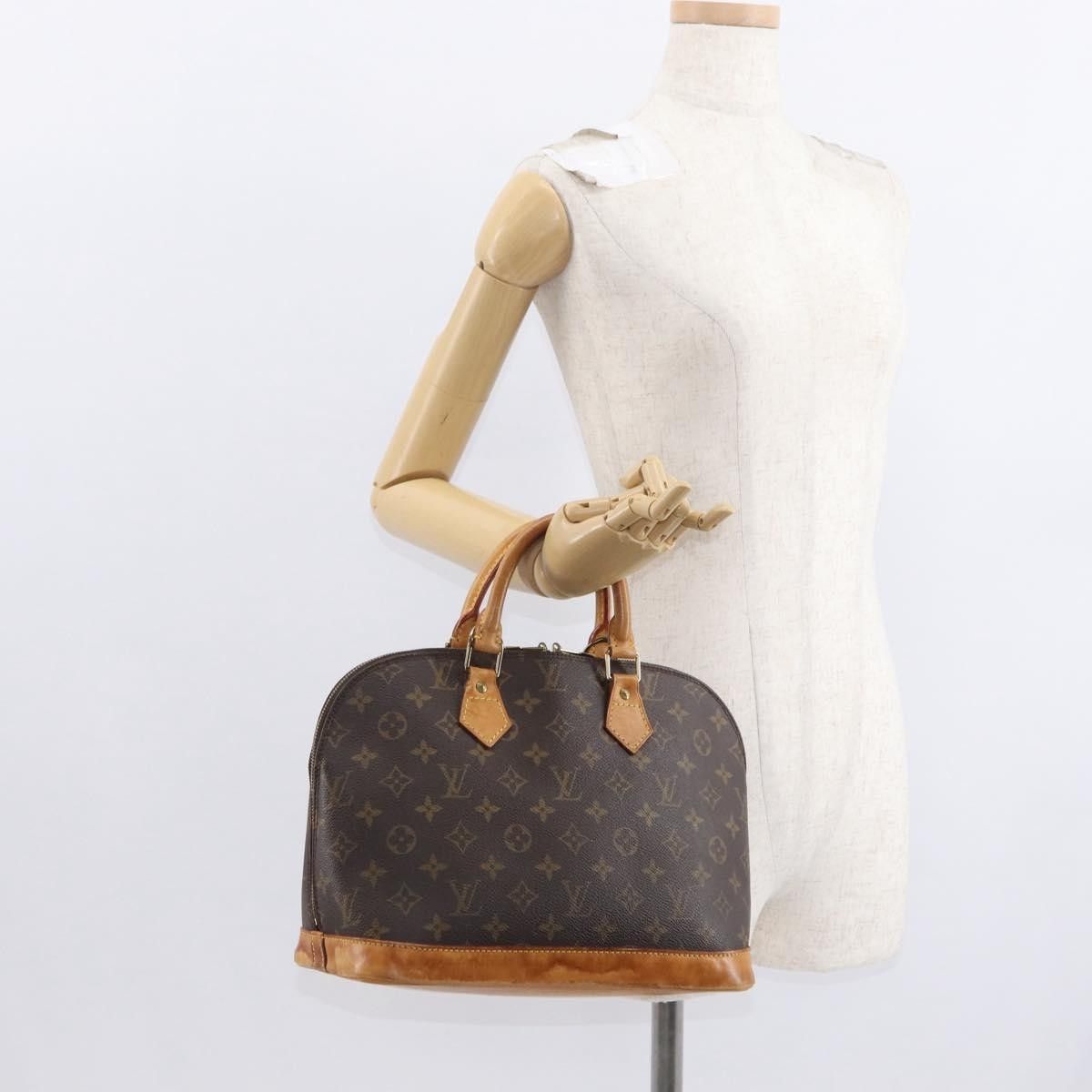 Louis Vuitton Louis Vuitton Alma Handbag Monogram Canvas Size ONE SIZE - 14 Thumbnail