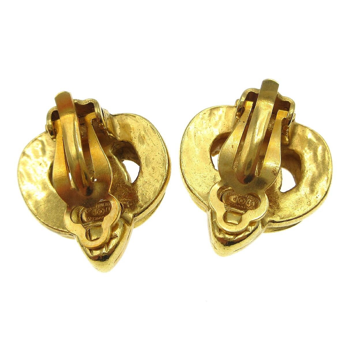 Chanel Chanel Vintage CC Heart Clip-On Metal Size ONE SIZE - 2 Thumbnail