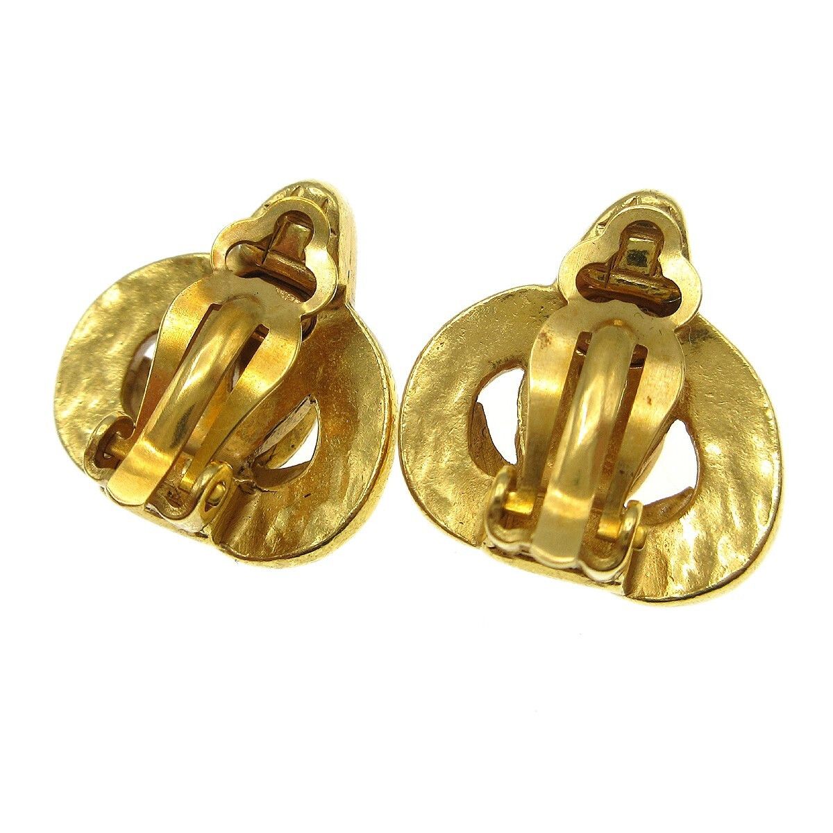 Chanel Chanel Vintage CC Heart Clip-On Metal Size ONE SIZE - 5 Thumbnail