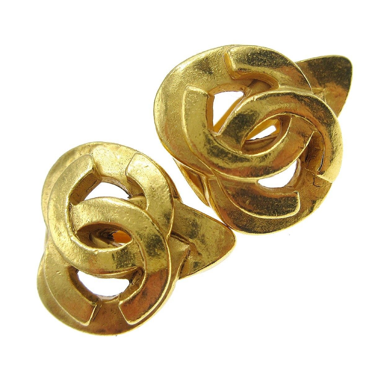 Chanel Chanel Vintage CC Heart Clip-On Metal Size ONE SIZE - 6 Thumbnail