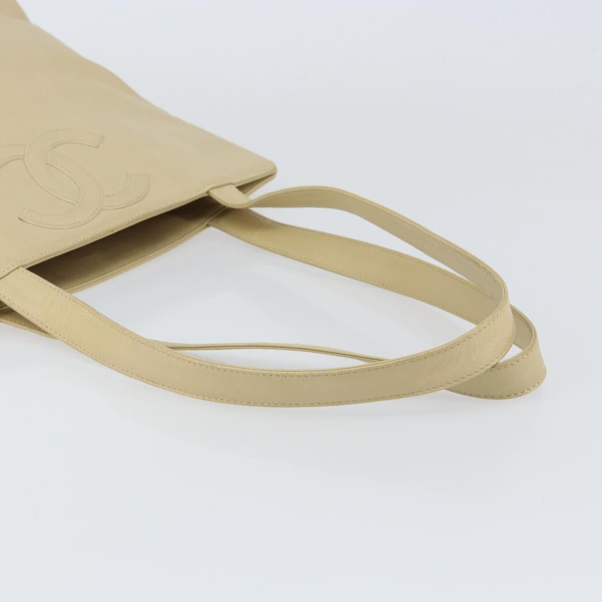 Chanel Chanel Vintage CC Logo Tote Leather Size ONE SIZE - 8 Thumbnail