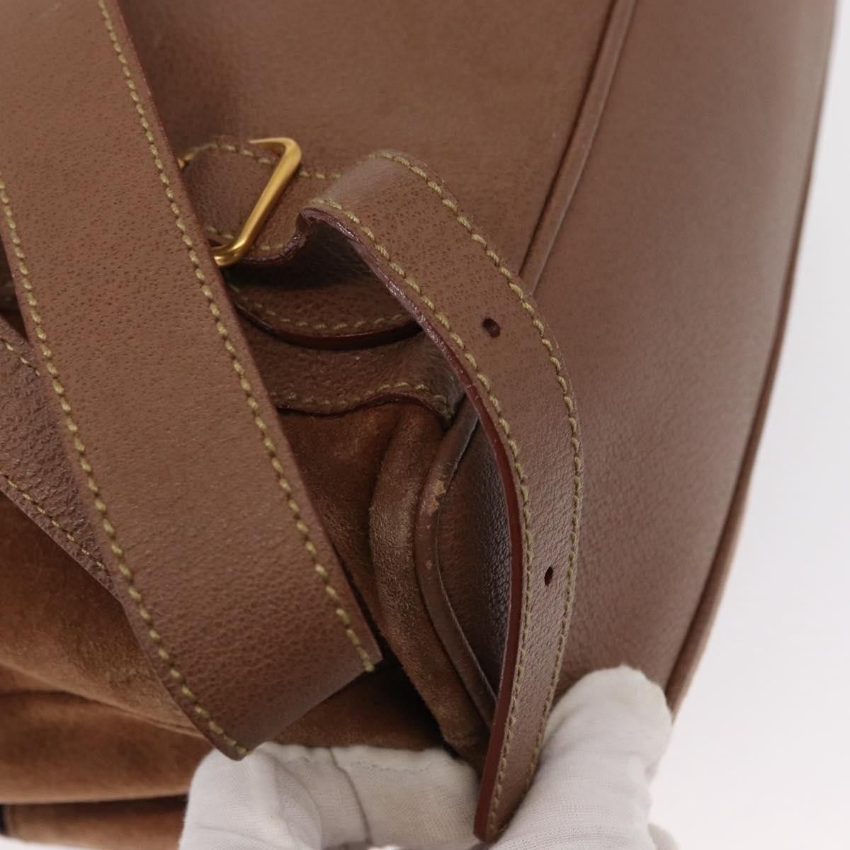 Gucci Gucci Vintage Bamboo Backpack Suede Size ONE SIZE - 11 Thumbnail