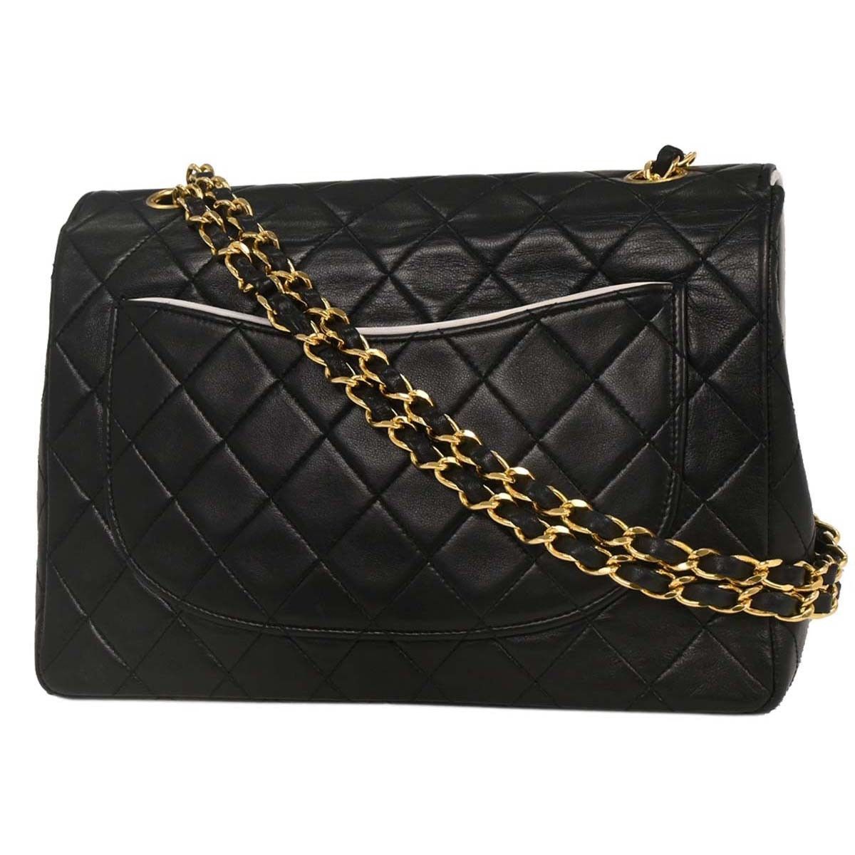 Chanel Chanel Vintage Square CC Flap Bag Quilted Lambskin Size ONE SIZE - 2 Thumbnail