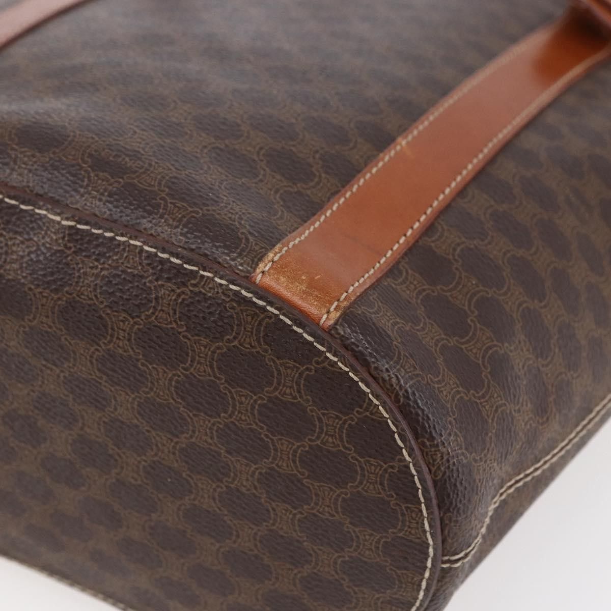 Celine Celine Vintage Macadam Tote bag Canvas and Leather Size ONE SIZE - 10 Thumbnail