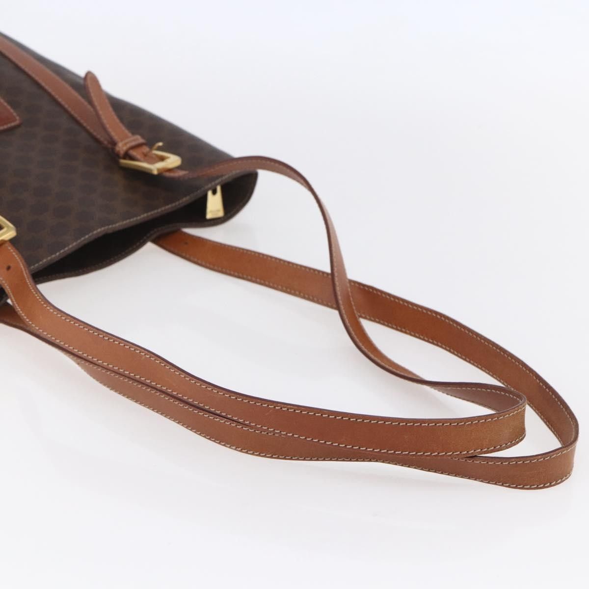 Celine Celine Vintage Macadam Tote bag Canvas and Leather Size ONE SIZE - 8 Thumbnail