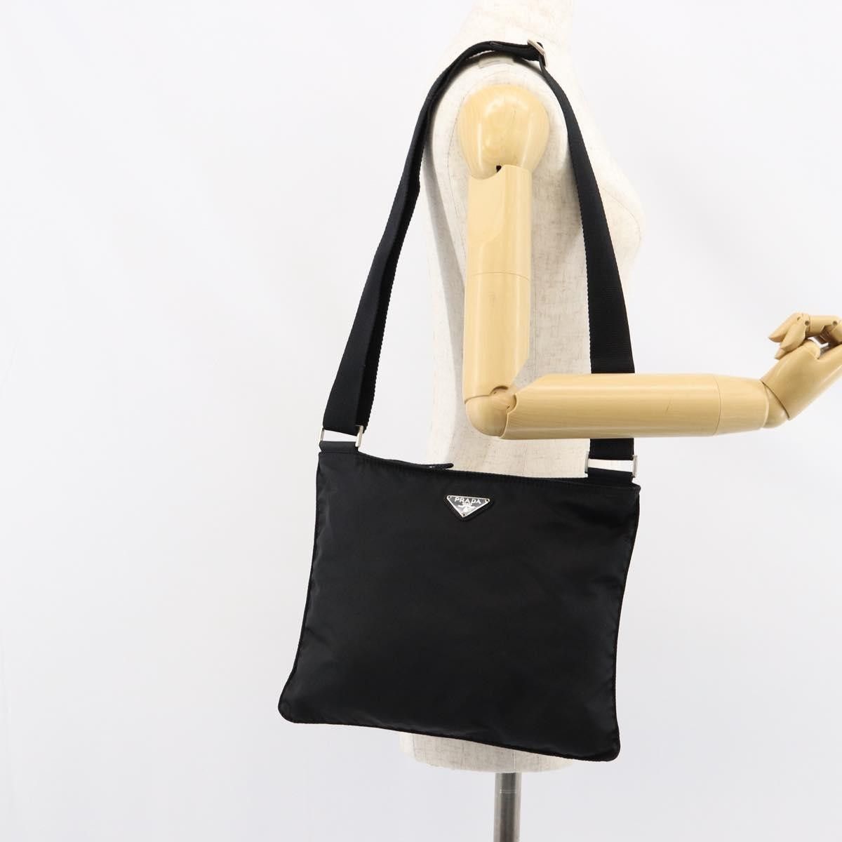 Prada Prada Flat Messenger Bag Tessuto Size ONE SIZE - 14 Thumbnail