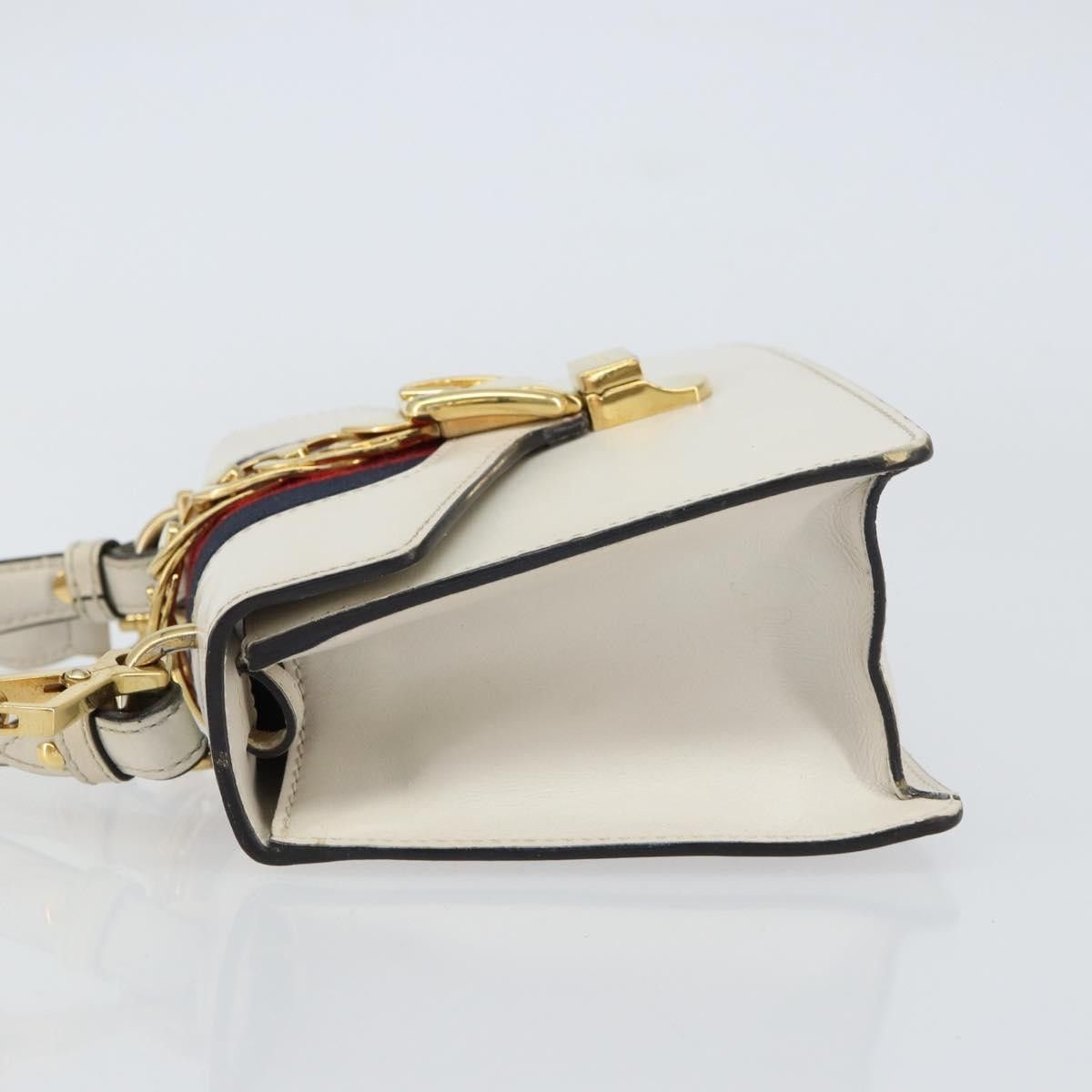 Gucci Gucci Sylvie Top Handle Bag Leather Size ONE SIZE - 4 Thumbnail