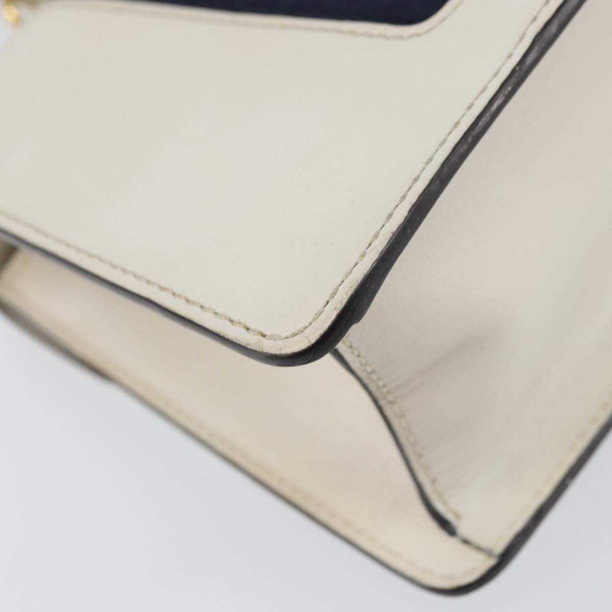 Gucci Gucci Sylvie Top Handle Bag Leather Size ONE SIZE - 12 Thumbnail