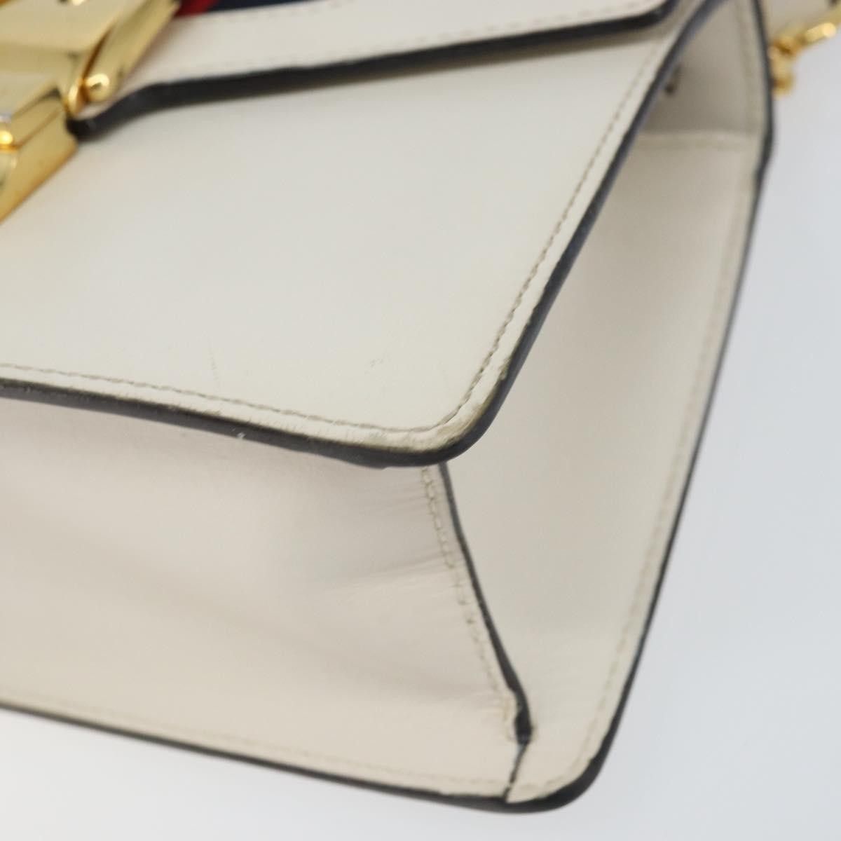 Gucci Gucci Sylvie Top Handle Bag Leather Size ONE SIZE - 9 Thumbnail