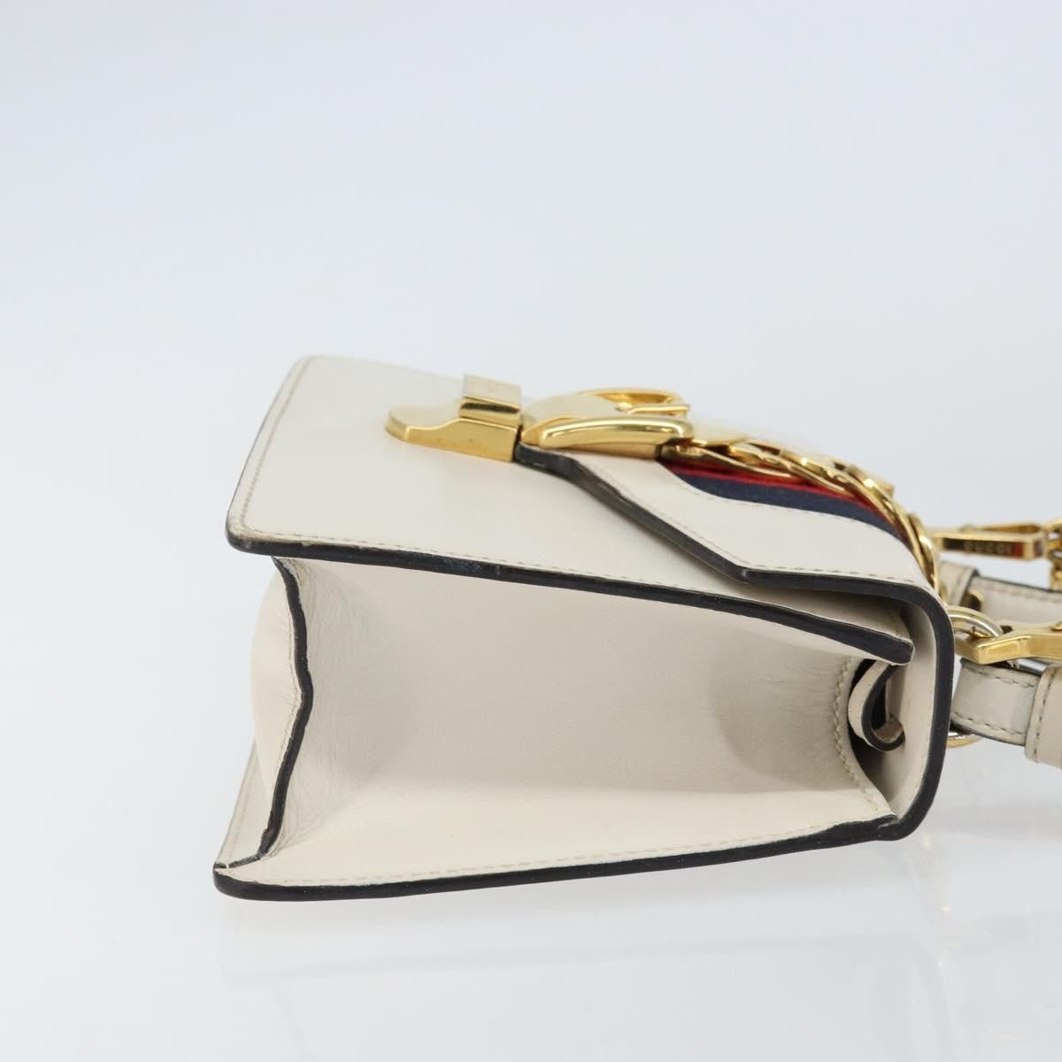 Gucci Gucci Sylvie Top Handle Bag Leather Size ONE SIZE - 3 Thumbnail