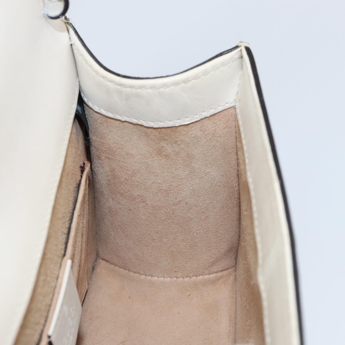 Gucci Gucci Sylvie Top Handle Bag Leather Size ONE SIZE - 22 Thumbnail