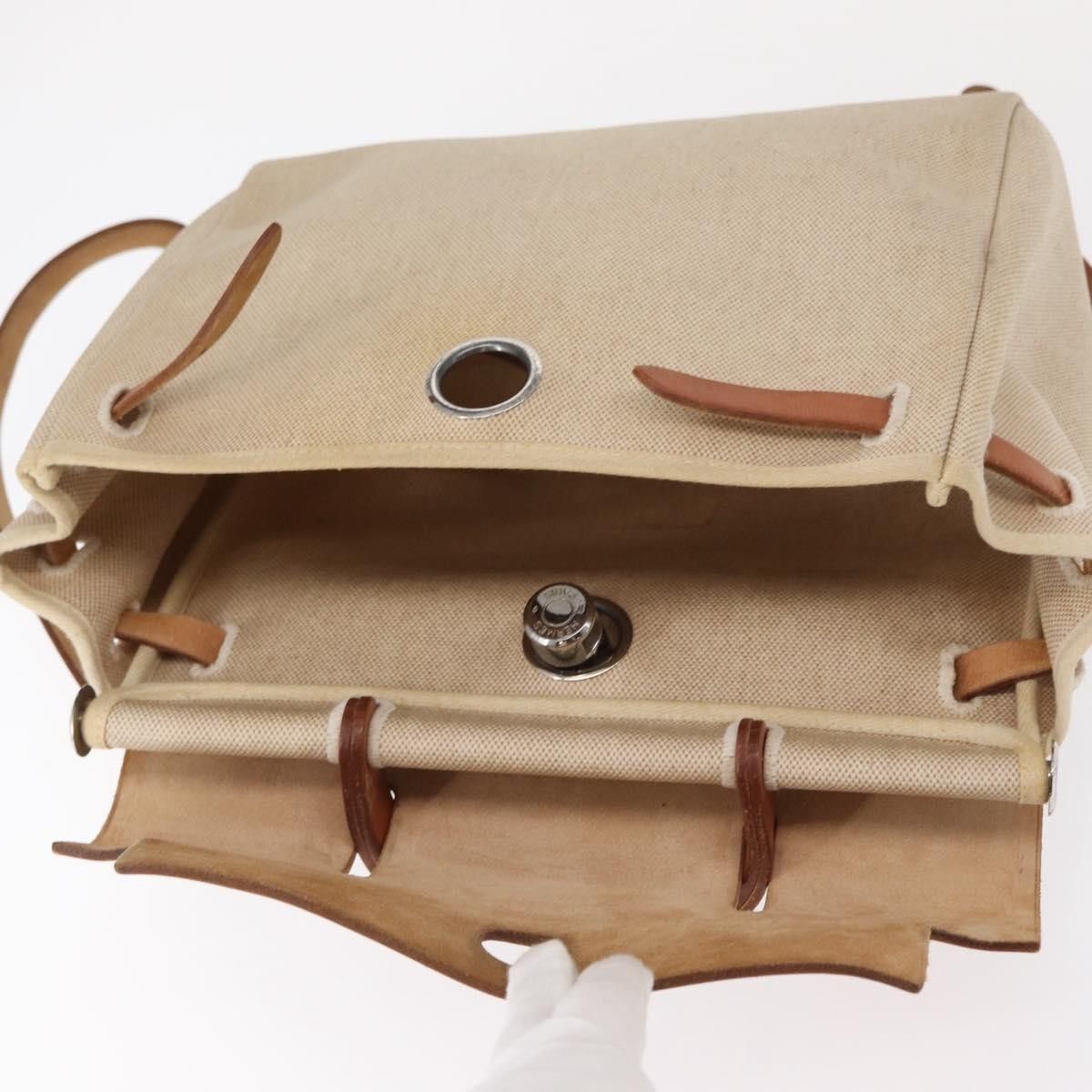 Hermes Hermes Herbag A Dos Backpack Toile Size ONE SIZE - 22 Thumbnail