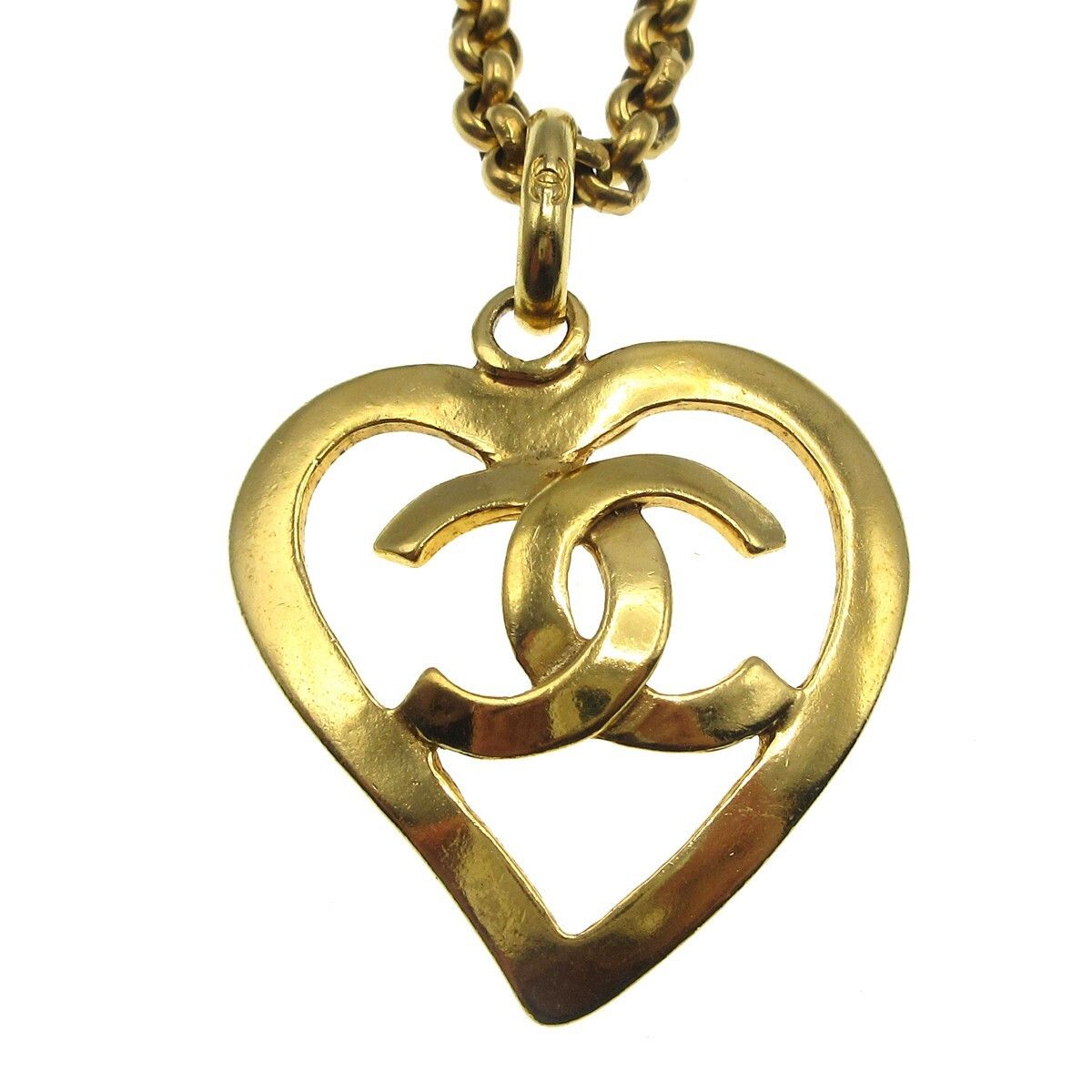Chanel Chanel CC Heart Pendant Metal Size ONE SIZE - 2 Thumbnail
