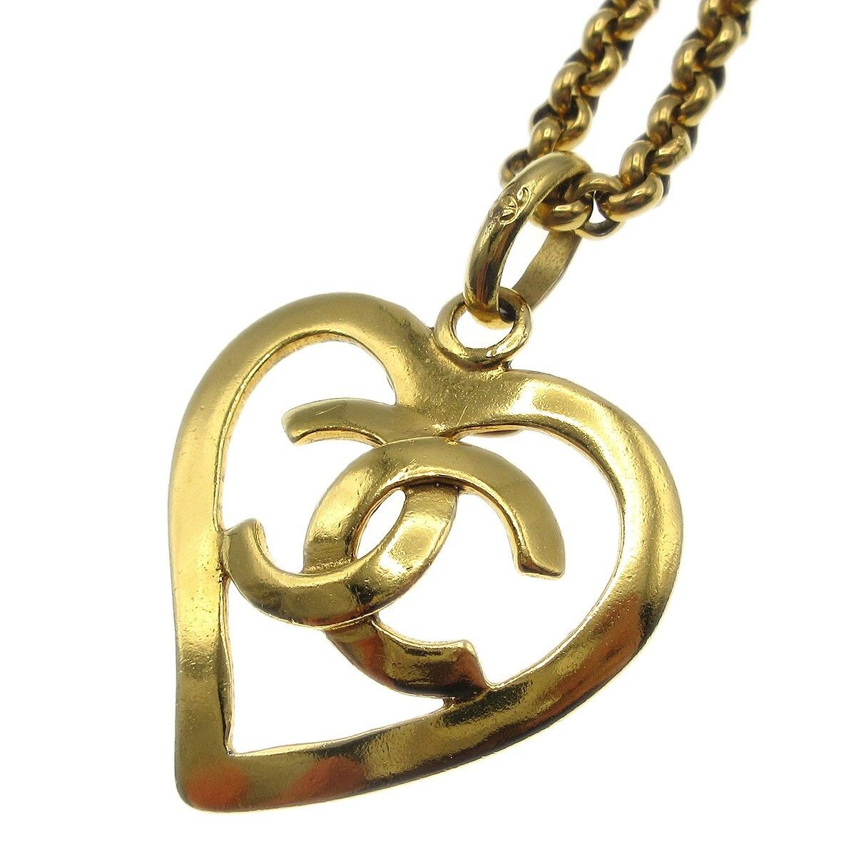 Chanel Chanel CC Heart Pendant Metal Size ONE SIZE - 2 Thumbnail