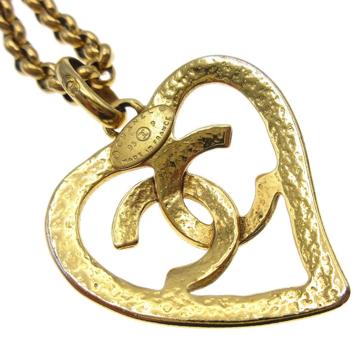 Chanel Chanel CC Heart Pendant Metal Size ONE SIZE - 4 Thumbnail