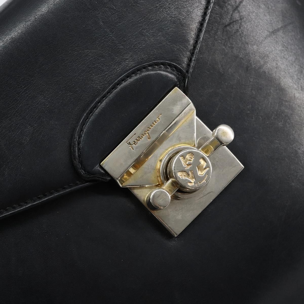Salvatore Ferragamo Salvatore Ferragamo Vintage Handbag Leather Size ONE SIZE - 12 Thumbnail