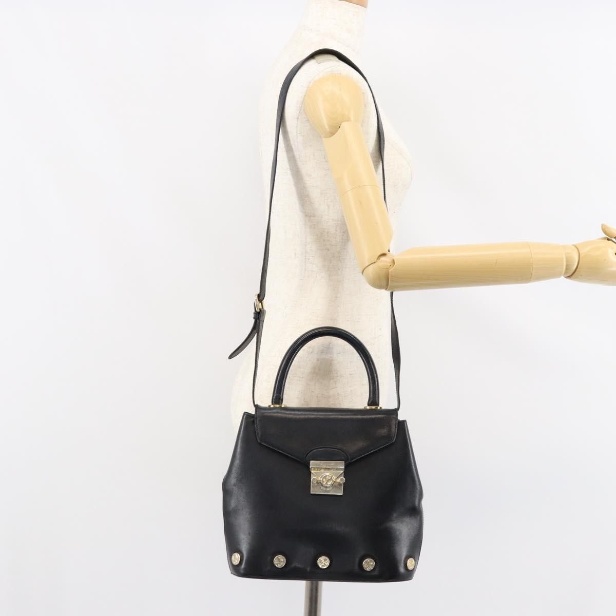 Salvatore Ferragamo Salvatore Ferragamo Vintage Handbag Leather Size ONE SIZE - 14 Thumbnail