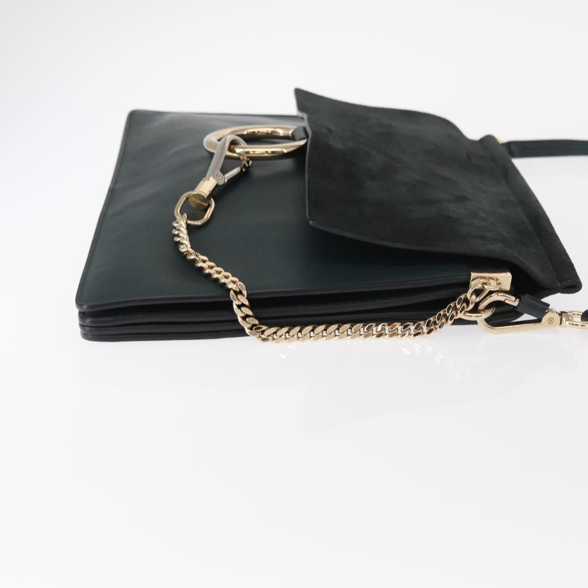 Chloe Chloe Faye Shoulder Bag Leather and Suede Size ONE SIZE - 3 Thumbnail