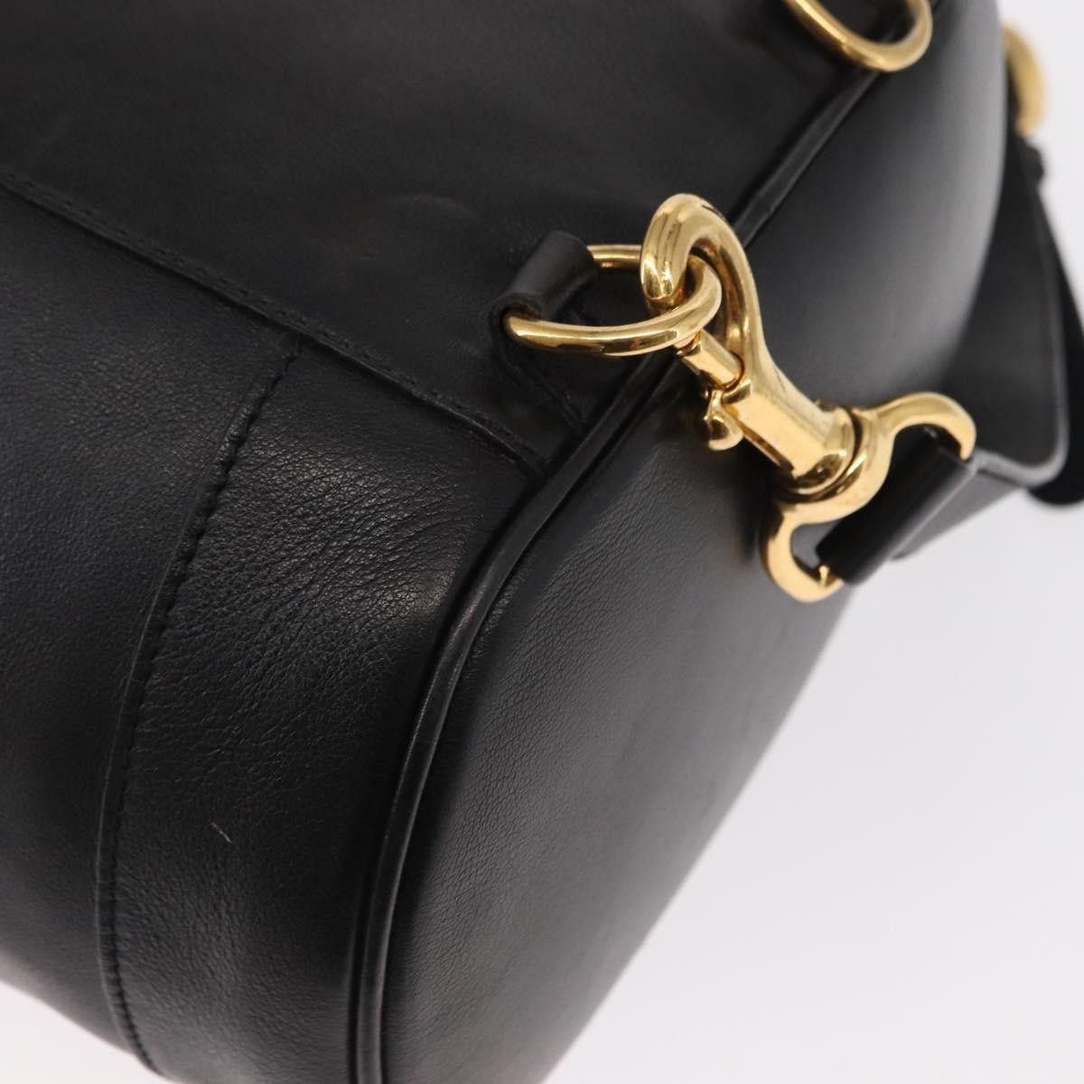 Gucci Gucci Vintage Bamboo Sling Backpack Leather Size ONE SIZE - 12 Thumbnail