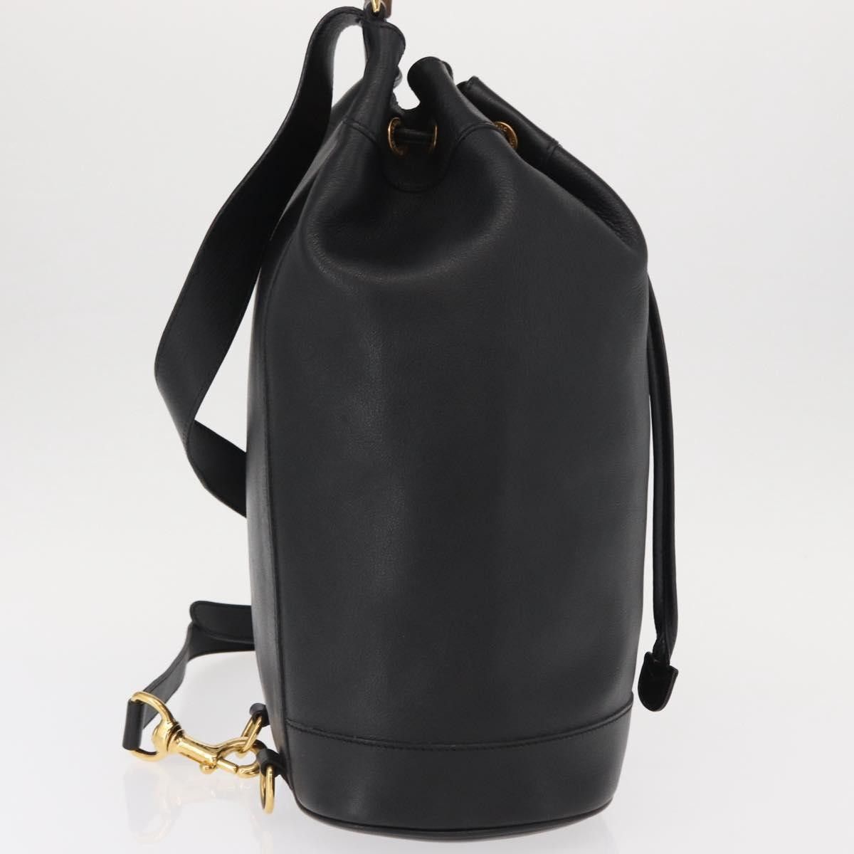 Gucci Gucci Vintage Bamboo Sling Backpack Leather Size ONE SIZE - 4 Thumbnail
