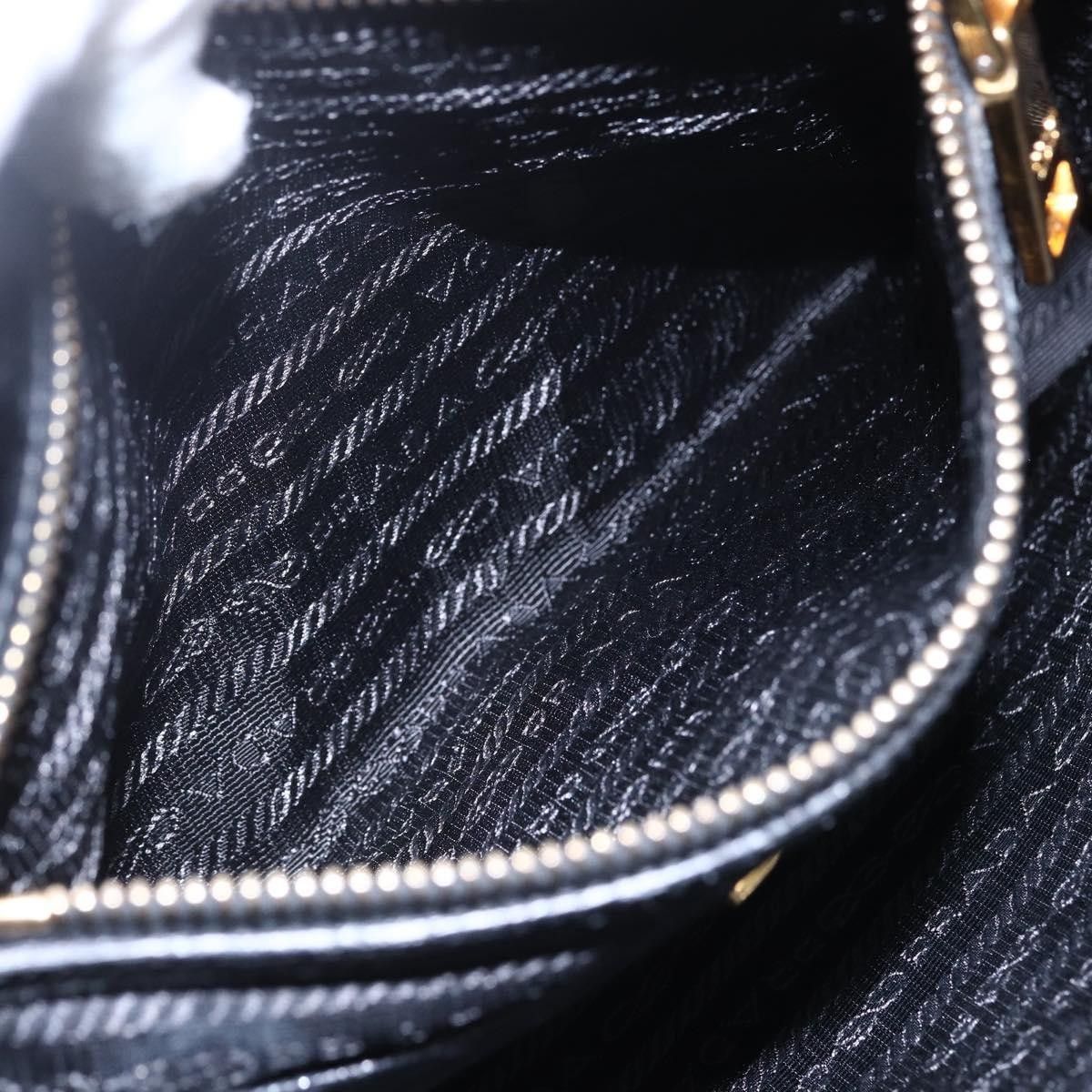 Prada Prada Convertible Top Handle Tote Tessuto with Vernice Saffiano Leather Size ONE SIZE - 24 Thumbnail