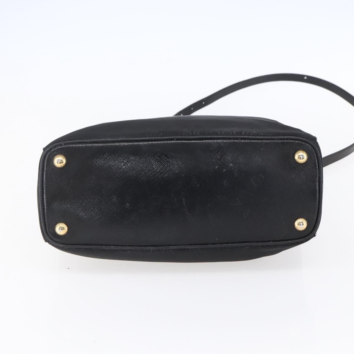 Prada Prada Convertible Top Handle Tote Tessuto with Vernice Saffiano Leather Size ONE SIZE - 17 Thumbnail
