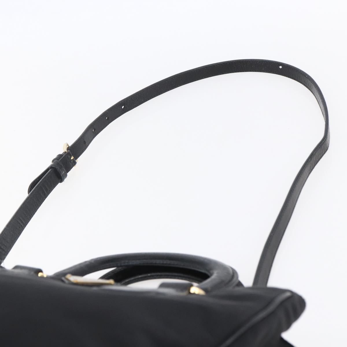 Prada Prada Convertible Top Handle Tote Tessuto with Vernice Saffiano Leather Size ONE SIZE - 16 Thumbnail