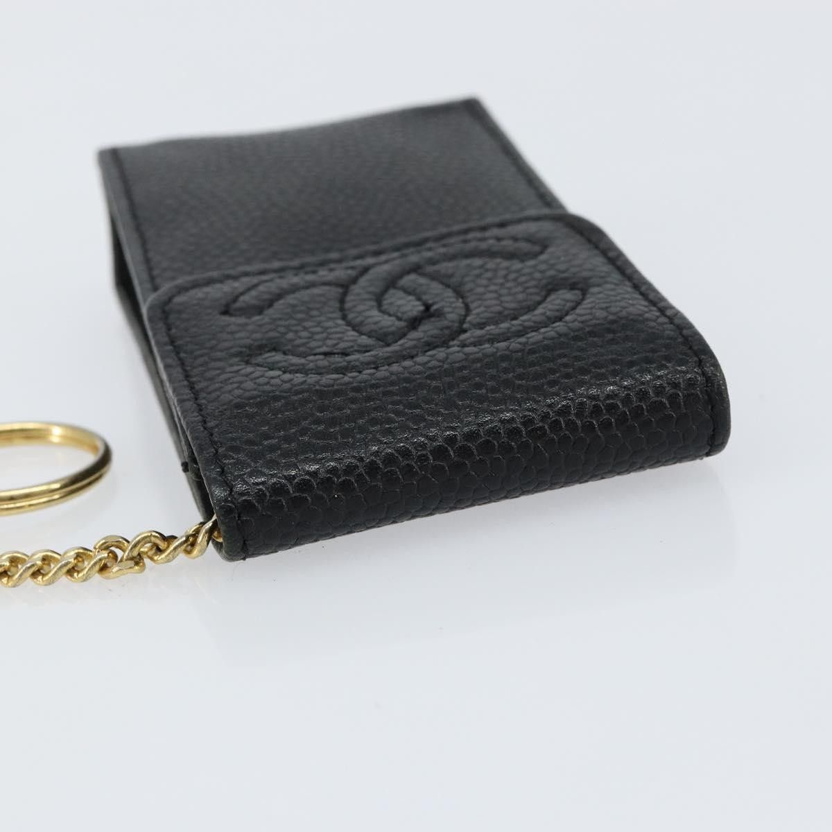 Chanel Chanel Vintage CC Phone Holder Crossbody Bag Caviar Size ONE SIZE - 13 Thumbnail