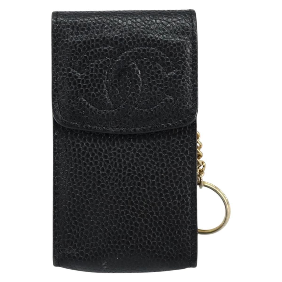 Chanel Chanel Vintage CC Phone Holder Crossbody Bag Caviar Size ONE SIZE - 16 Thumbnail