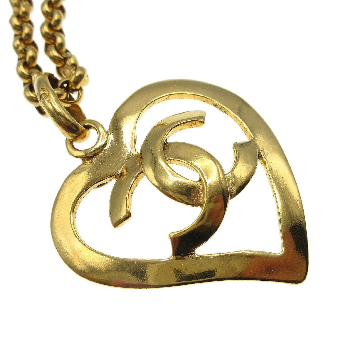 Chanel Chanel CC Heart Pendant Metal Size ONE SIZE - 3 Thumbnail