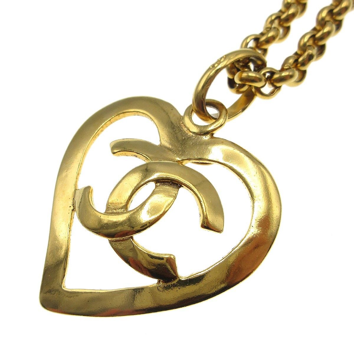 Chanel Chanel CC Heart Pendant Metal Size ONE SIZE - 2 Thumbnail