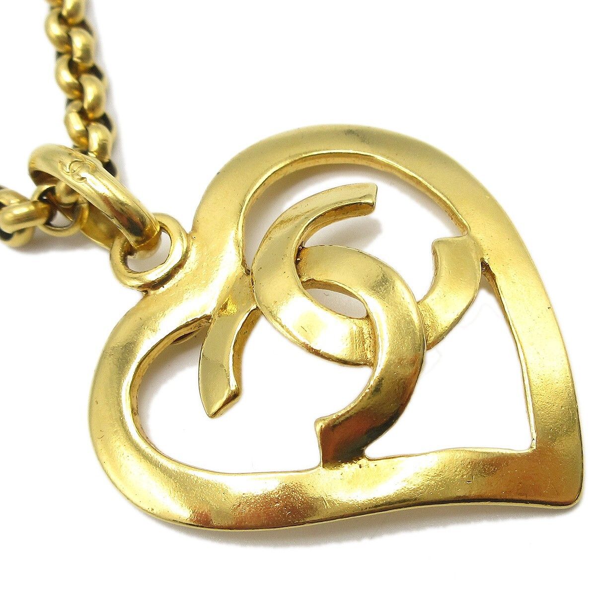 Chanel Chanel CC Heart Pendant Metal Size ONE SIZE - 2 Thumbnail