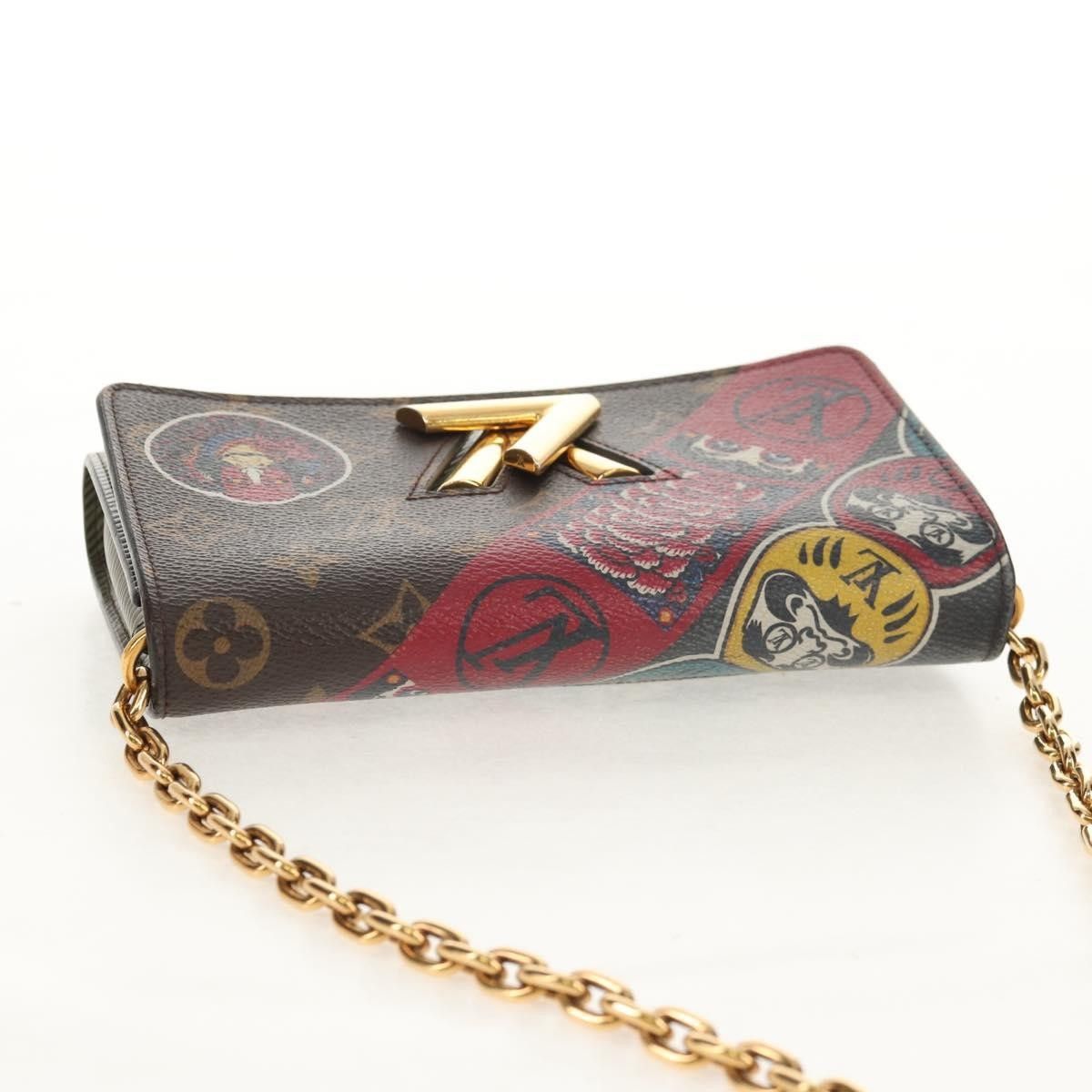 Louis Vuitton Louis Vuitton Twist Chain Wallet Limited Edition Kabuki Stickers Monogram Canvas Size ONE SIZE - 16 Thumbnail