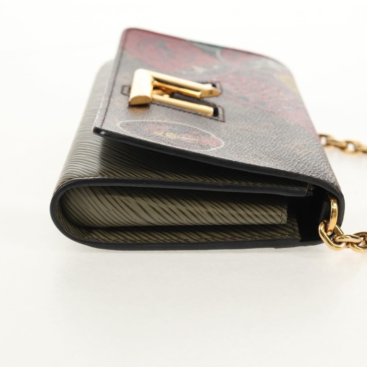 Louis Vuitton Louis Vuitton Twist Chain Wallet Limited Edition Kabuki Stickers Monogram Canvas Size ONE SIZE - 4 Thumbnail