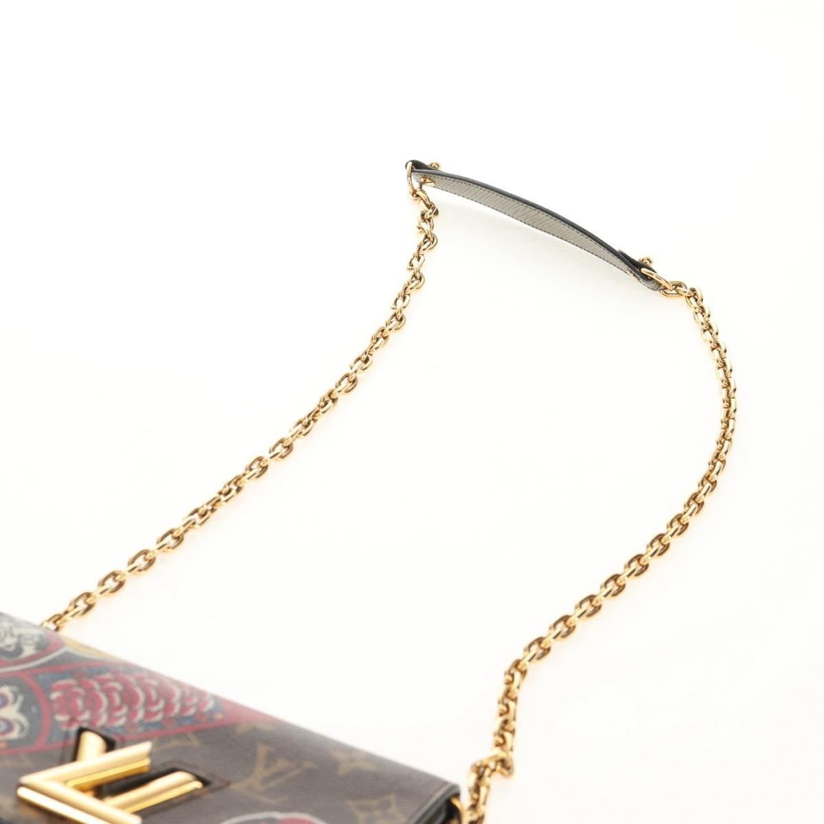 Louis Vuitton Louis Vuitton Twist Chain Wallet Limited Edition Kabuki Stickers Monogram Canvas Size ONE SIZE - 20 Thumbnail