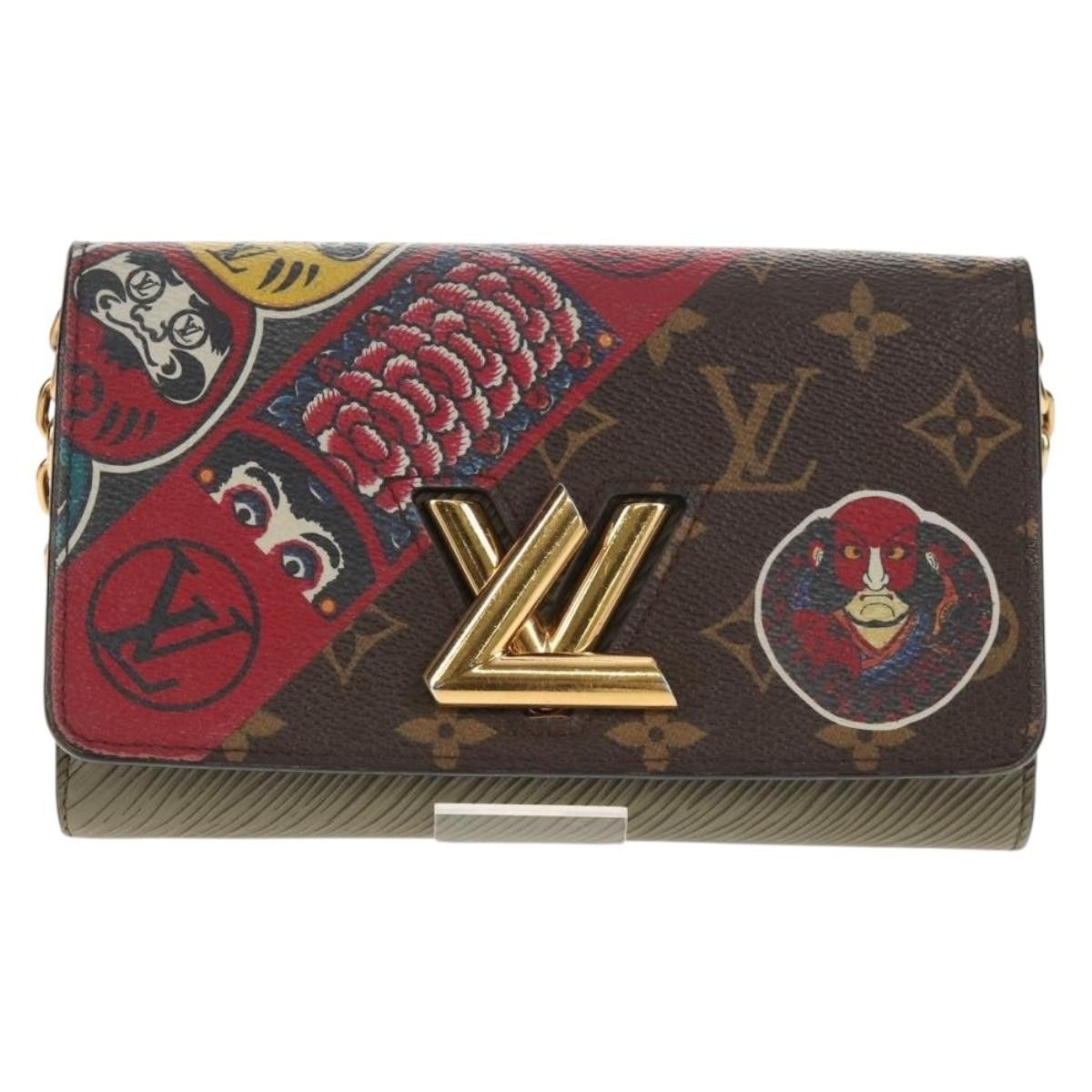 Louis Vuitton Louis Vuitton Twist Chain Wallet Limited Edition Kabuki Stickers Monogram Canvas Size ONE SIZE - 18 Thumbnail