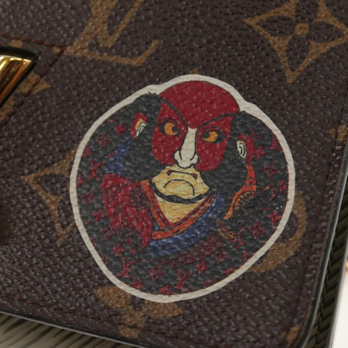 Louis Vuitton Louis Vuitton Twist Chain Wallet Limited Edition Kabuki Stickers Monogram Canvas Size ONE SIZE - 22 Thumbnail