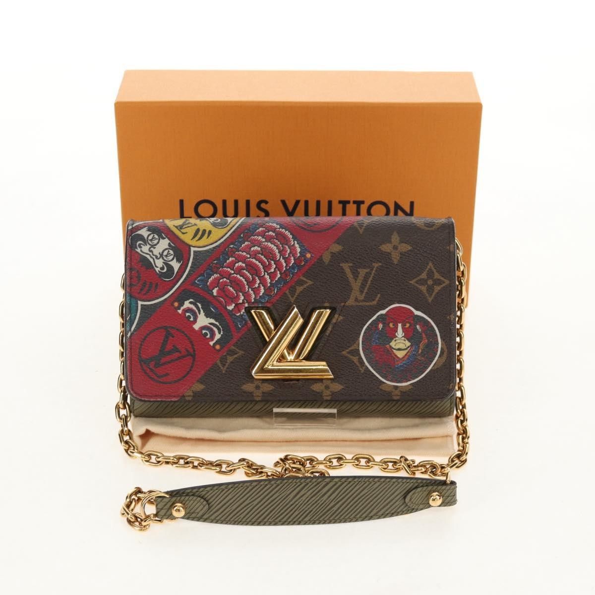 Louis Vuitton Louis Vuitton Twist Chain Wallet Limited Edition Kabuki Stickers Monogram Canvas Size ONE SIZE - 14 Thumbnail