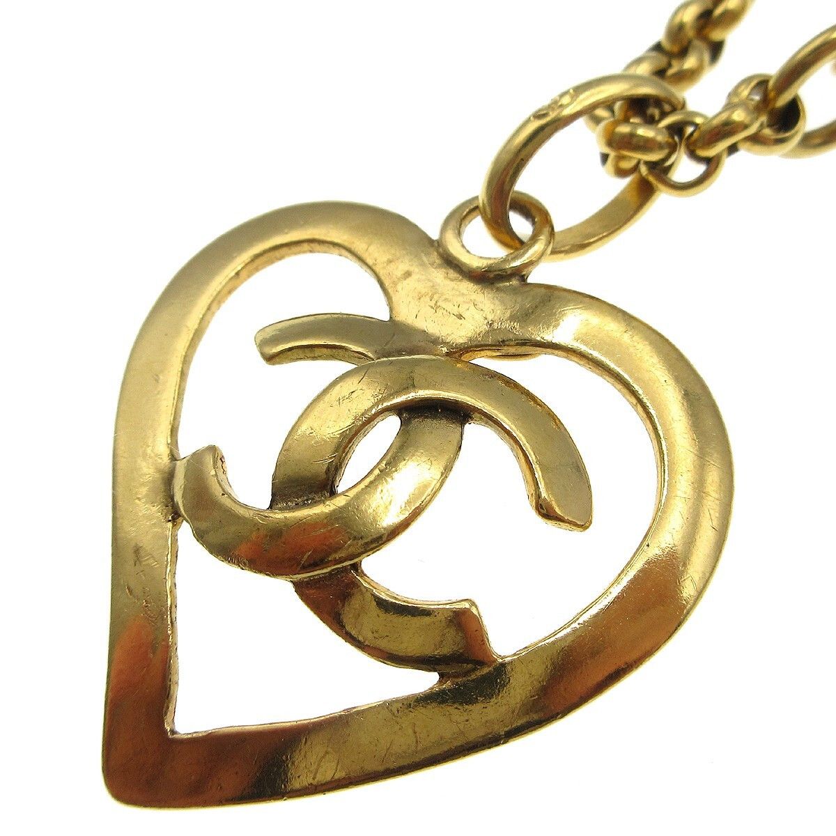 Chanel Chanel CC Heart Pendant Metal Size ONE SIZE - 2 Thumbnail