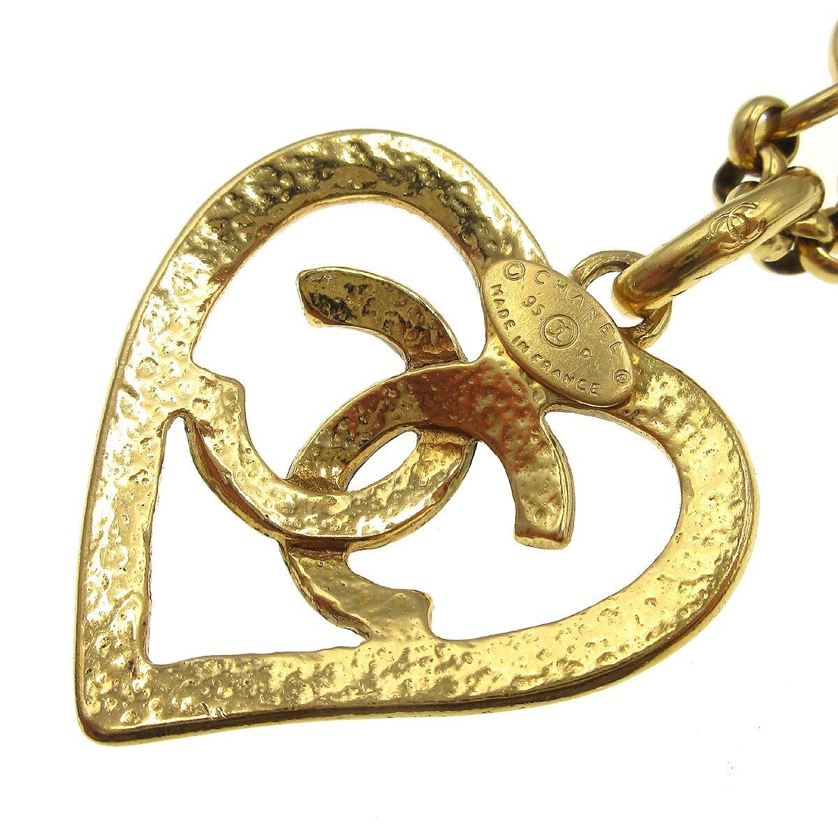 Chanel Chanel CC Heart Pendant Metal Size ONE SIZE - 3 Thumbnail