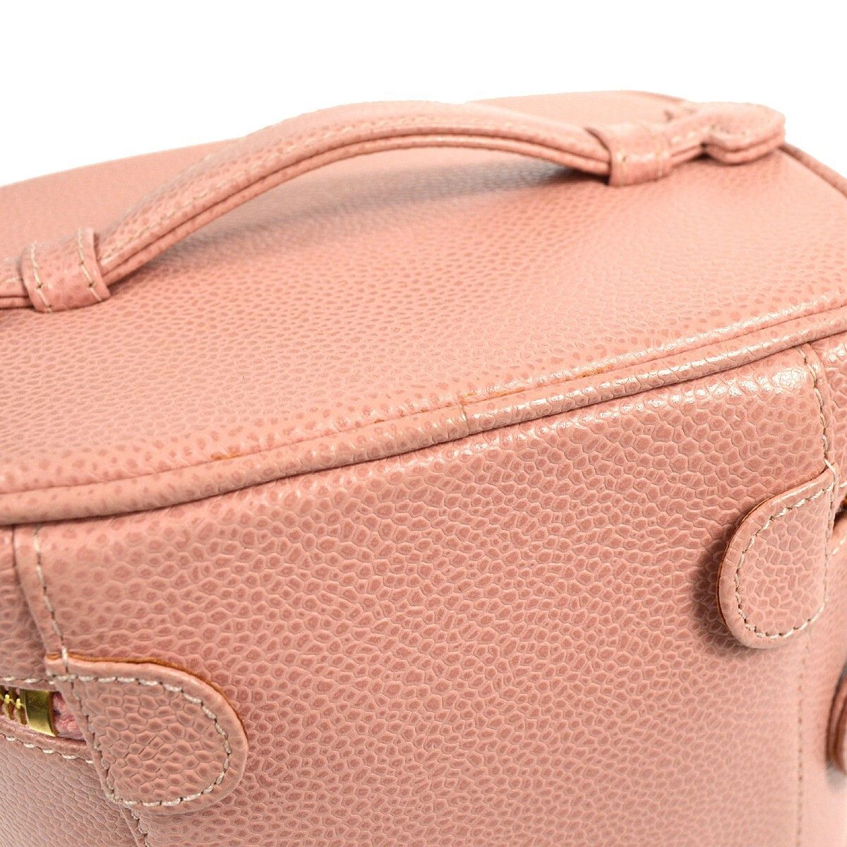 Chanel Chanel Vintage Timeless Cosmetic Case Caviar Size ONE SIZE - 6 Thumbnail