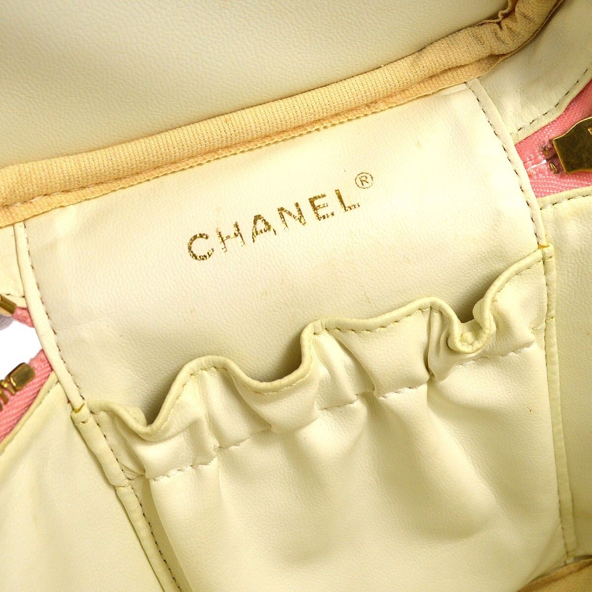 Chanel Chanel Vintage Timeless Cosmetic Case Caviar Size ONE SIZE - 4 Thumbnail