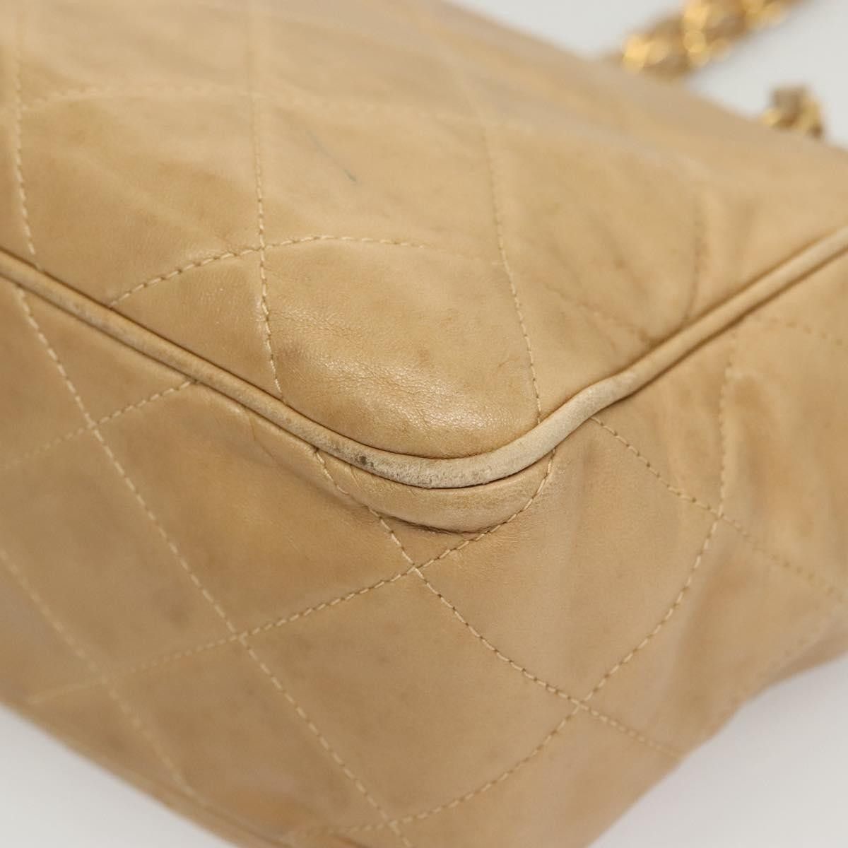 Chanel Chanel Vintage Front Pocket Camera Shoulder Bag Leather Size ONE SIZE - 10 Thumbnail