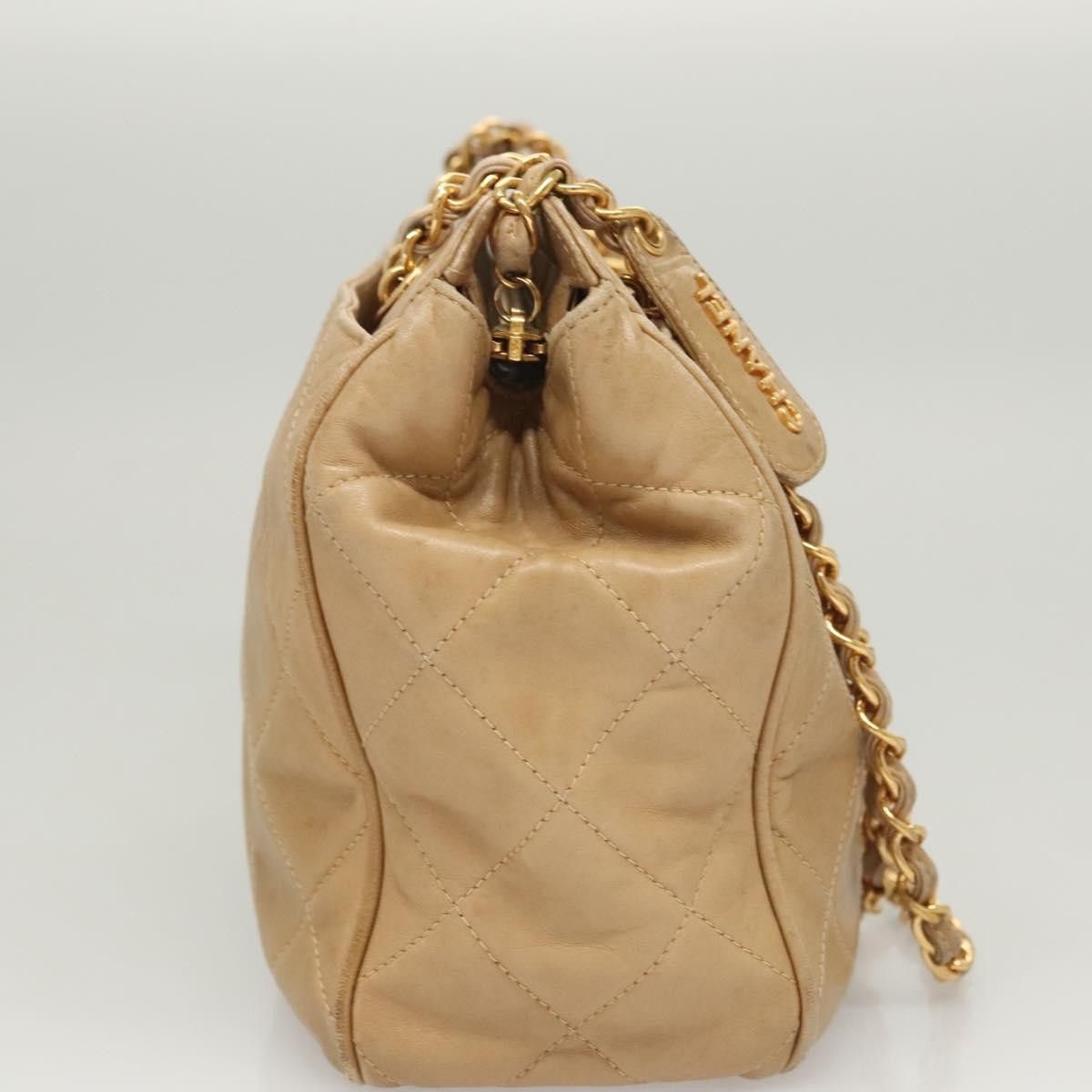 Chanel Chanel Vintage Front Pocket Camera Shoulder Bag Leather Size ONE SIZE - 4 Thumbnail