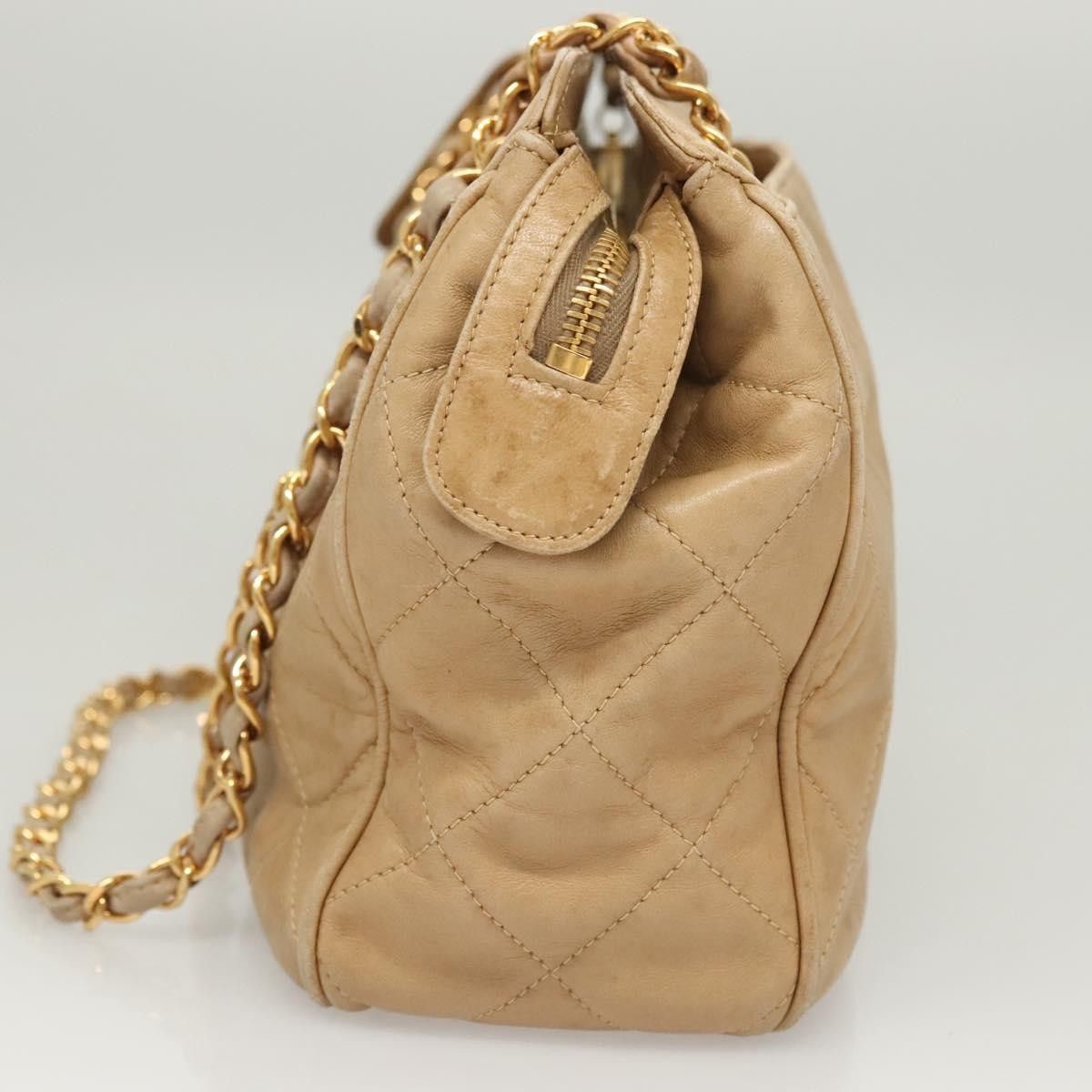 Chanel Chanel Vintage Front Pocket Camera Shoulder Bag Leather Size ONE SIZE - 3 Thumbnail
