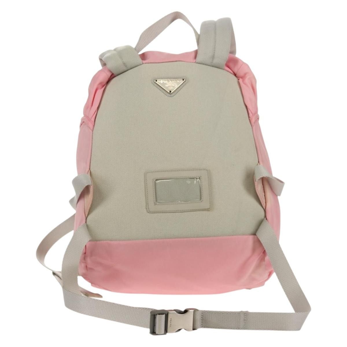 Prada Prada Double Buckle Backpack Tessuto Size ONE SIZE - 2 Thumbnail